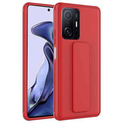 Xiaomi Mi 11T Pro 5G Uyumlu Kılıf Zore Qstand Kapak