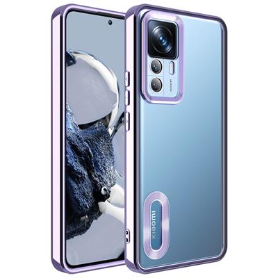 Xiaomi Mi 12T Uyumlu Kılıf Kamera Korumalı Logo Gösteren Zore Omega Kapak