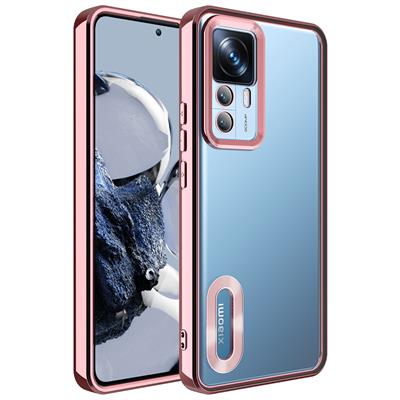 Xiaomi Mi 12T Uyumlu Kılıf Kamera Korumalı Logo Gösteren Zore Omega Kapak