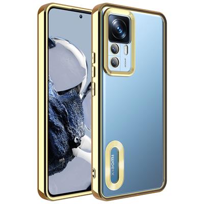 Xiaomi Mi 12T Uyumlu Kılıf Kamera Korumalı Logo Gösteren Zore Omega Kapak