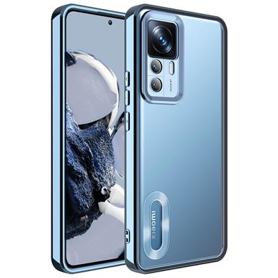Xiaomi Mi 12T Uyumlu Kılıf Kamera Korumalı Logo Gösteren Zore Omega Kapak