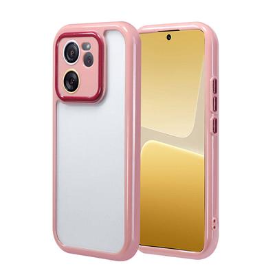 Xiaomi Mi 13T Uyumlu Kılıf Kamera Korumalı Renkli Kenar ve Çerçeve Tasarımlı Zore Vitamin Kapak