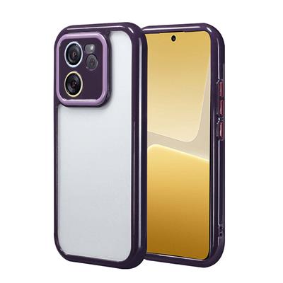 Xiaomi Mi 13T Uyumlu Kılıf Kamera Korumalı Renkli Kenar ve Çerçeve Tasarımlı Zore Vitamin Kapak
