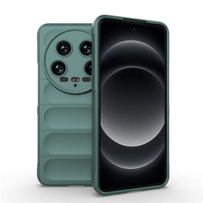 Xiaomi Mi 14 Ultra Uyumlu Kılıf Esnek TPU Oyuklu Arka Yüzey Tasarımlı Zore Etnik Silikon Kapak