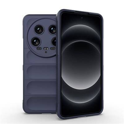 Xiaomi Mi 14 Ultra Uyumlu Kılıf Esnek TPU Oyuklu Arka Yüzey Tasarımlı Zore Etnik Silikon Kapak