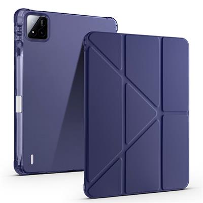 Xiaomi Pad 7 Pro Uyumlu Kılıf Zore Tri Folding Kalem Bölmeli Standlı Uyumlu Kılıf