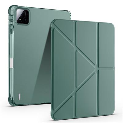 Xiaomi Pad 7 Pro Uyumlu Kılıf Zore Tri Folding Kalem Bölmeli Standlı Uyumlu Kılıf