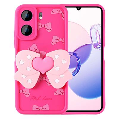 Xiaomi Poco C65 Uyumlu Kılıf Kamera Korumalı Figür Tasarımlı Zore Kapya Kapak