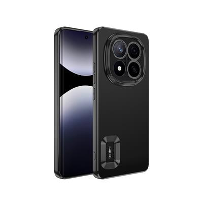 Xiaomi Poco X7 Uyumlu Kılıf Kamera Korumalı Logo Gösteren Zore Omega Kapak