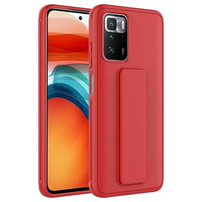 Xiaomi Redmi 10 Uyumlu Kılıf Zore Qstand Kapak