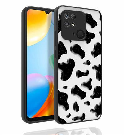 Xiaomi Redmi 10C Uyumlu Kılıf Desenli Kamera Korumalı Parlak Zore Nora Kapak