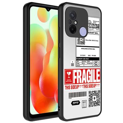 Xiaomi Redmi 12C Uyumlu Kılıf Aynalı Desenli Kamera Korumalı Parlak Zore Mirror Kapak