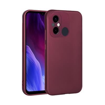 Xiaomi Redmi 12C Uyumlu Kılıf Zore Premier Silikon Kapak