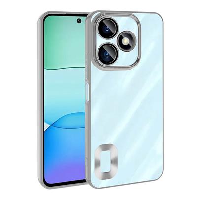 Xiaomi Redmi 13 4G Uyumlu Kılıf Kamera Korumalı Logo Gösteren Zore Omega Kapak