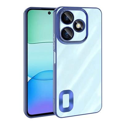 Xiaomi Redmi 13 4G Uyumlu Kılıf Kamera Korumalı Logo Gösteren Zore Omega Kapak