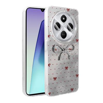 Xiaomi Redmi 14C 4G Uyumlu Kılıf Kamera Korumalı Figürlü Zore Ponti Silikon Kapak