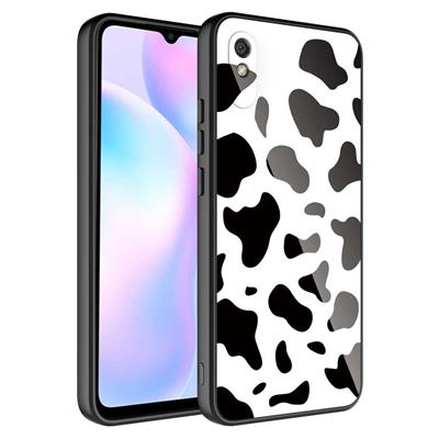 Xiaomi Redmi 9A Uyumlu Kılıf Kamera Korumalı Desenli Sert Silikon Zore Epoksi Kapak