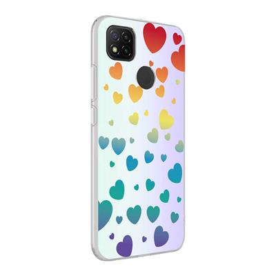 Xiaomi Redmi 9C Uyumlu Kılıf Zore M-Blue Desenli Kapak