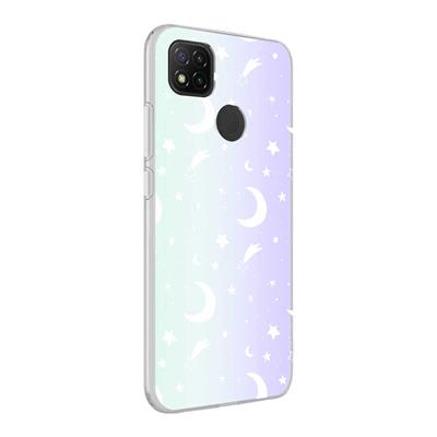 Xiaomi Redmi 9C Uyumlu Kılıf Zore M-Blue Desenli Kapak