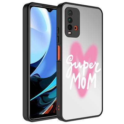 Xiaomi Redmi 9T Uyumlu Kılıf Aynalı Desenli Kamera Korumalı Parlak Zore Mirror Kapak