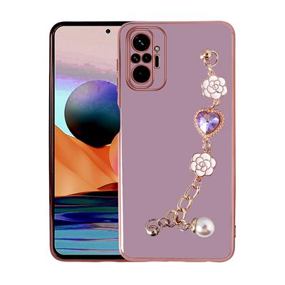 Xiaomi Redmi Note 10 Pro Uyumlu Kılıf El Tutamaçlı Kamera Korumalı Zore Taka Silikon Kapak