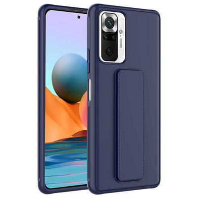 Xiaomi Redmi Note 10 Pro Uyumlu Kılıf Zore Qstand Kapak