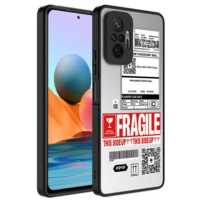 Xiaomi Redmi Note 10 Pro Uyumlu Kılıf Aynalı Desenli Kamera Korumalı Parlak Zore Mirror Kapak