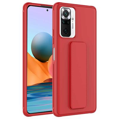 Xiaomi Redmi Note 10 Pro Uyumlu Kılıf Zore Qstand Kapak