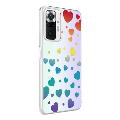 Xiaomi Redmi Note 10 Pro Uyumlu Kılıf Zore M-Blue Desenli Kapak