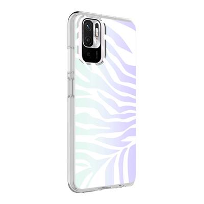 Xiaomi Redmi Note 10 Uyumlu Kılıf Zore M-Blue Desenli Kapak