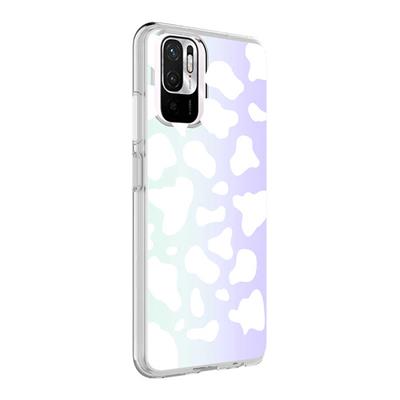 Xiaomi Redmi Note 10 Uyumlu Kılıf Zore M-Blue Desenli Kapak