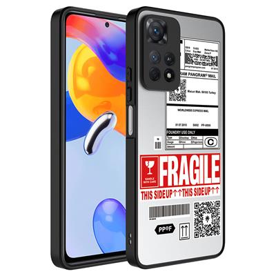Xiaomi Redmi Note 11 Pro 5G Uyumlu Kılıf Aynalı Desenli Kamera Korumalı Parlak Zore Mirror Kapak