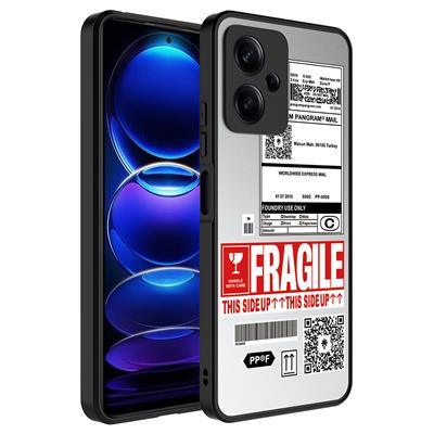 Xiaomi Redmi Note 12 5G Uyumlu Kılıf Aynalı Desenli Kamera Korumalı Parlak Zore Mirror Kapak