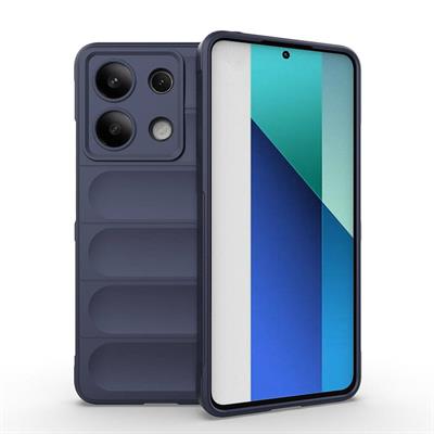 Xiaomi Redmi Note 13 4G Uyumlu Kılıf Esnek TPU Oyuklu Arka Yüzey Tasarımlı Zore Etnik Silikon Kapak