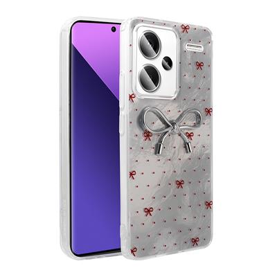 Xiaomi Redmi Note 13 Pro Plus 5G Uyumlu Kılıf Kamera Korumalı Figürlü Zore Ponti Silikon Kapak
