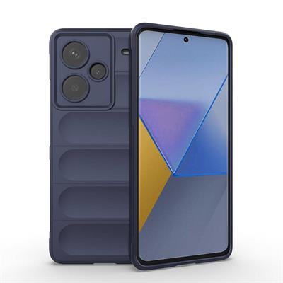 Xiaomi Redmi Note 13 Pro Plus 5G Uyumlu Kılıf Esnek TPU Oyuklu Arka Yüzey Tasarımlı Zore Etnik Silikon Kapak