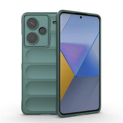 Xiaomi Redmi Note 13 Pro Plus 5G Uyumlu Kılıf Esnek TPU Oyuklu Arka Yüzey Tasarımlı Zore Etnik Silikon Kapak