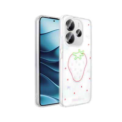 Xiaomi Redmi Note 14 4G Uyumlu Kılıf Şeffaf Figürlü Zore Folk Sert Kapak