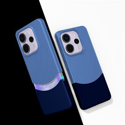 Xiaomi Redmi Note 14 5G Uyumlu Kılıf Mıknatıslı Zore Duble Kapak