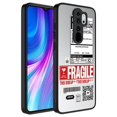 Xiaomi Redmi Note 8 Pro Uyumlu Kılıf Aynalı Desenli Kamera Korumalı Parlak Zore Mirror Kapak