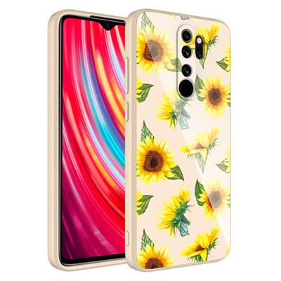 Xiaomi Redmi Note 8 Pro Uyumlu Kılıf Kamera Korumalı Desenli Sert Silikon Zore Epoksi Kapak