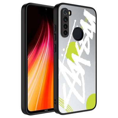 Xiaomi Redmi Note 8 Uyumlu Kılıf Aynalı Desenli Kamera Korumalı Parlak Zore Mirror Kapak