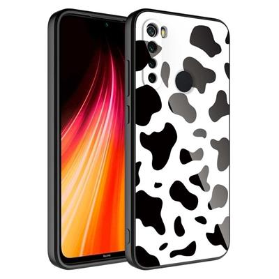 Xiaomi Redmi Note 8 Uyumlu Kılıf Kamera Korumalı Desenli Sert Silikon Zore Epoksi Kapak