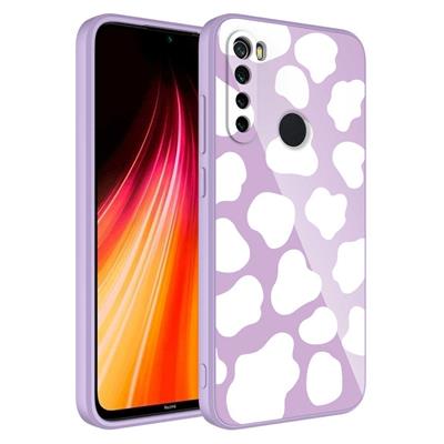 Xiaomi Redmi Note 8 Uyumlu Kılıf Kamera Korumalı Desenli Sert Silikon Zore Epoksi Kapak