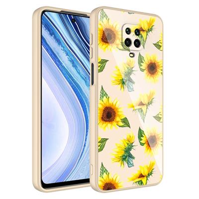 Xiaomi Redmi Note 9 Pro Uyumlu Kılıf Kamera Korumalı Desenli Sert Silikon Zore Epoksi Kapak