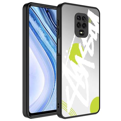 Xiaomi Redmi Note 9S Uyumlu Kılıf Aynalı Desenli Kamera Korumalı Parlak Zore Mirror Kapak