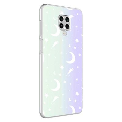 Xiaomi Redmi Note 9S Uyumlu Kılıf Zore M-Blue Desenli Kapak