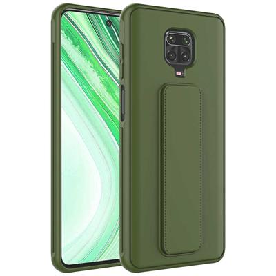 Xiaomi Redmi Note 9S Uyumlu Kılıf Zore Qstand Kapak