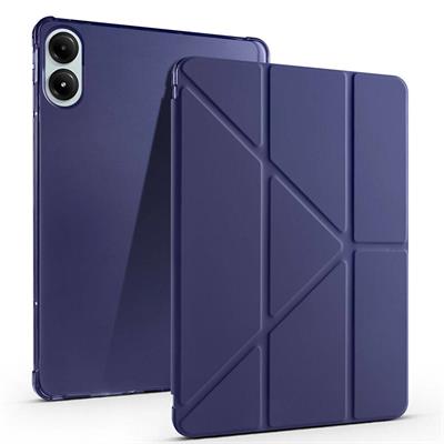 Xiaomi Redmi Pad Pro Uyumlu Kılıf Zore Tri Folding Kalem Bölmeli Standlı Uyumlu Kılıf