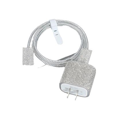 Zore Taşlı Şarj Aleti Koruyucu 4in1 Set